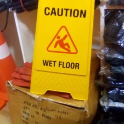 wet floor caution sign