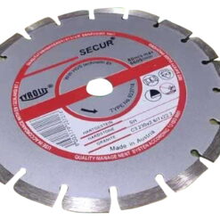 secure concrete cutting disc