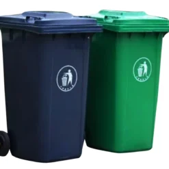 120L outdoor dust waste bins