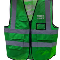 GREEN REFLECTOR VEST HEAVY