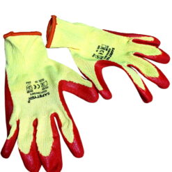 GLOVES-ORANGE RED