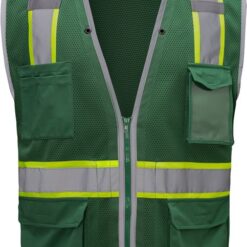 GREEN REFLECTOR VEST HEAVY