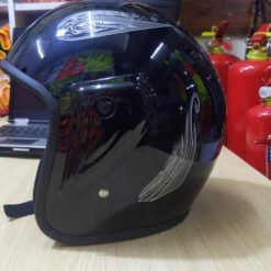 Black riding helmet