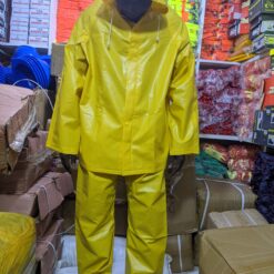 rain suit yellow