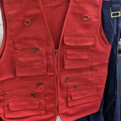 Press Jacket red color