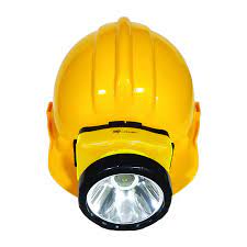 Helmet with torch