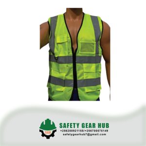 Light Green Executive Reflector Vest
