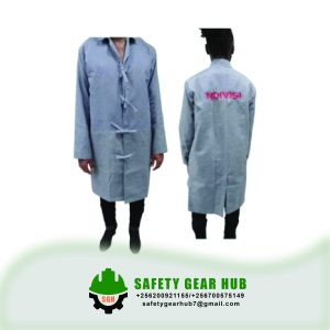 Food handling dust Coats Grey