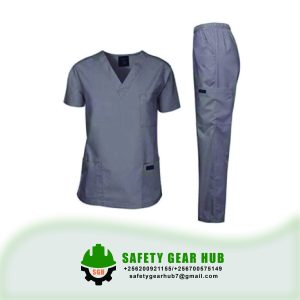 Light blue medical scrubs