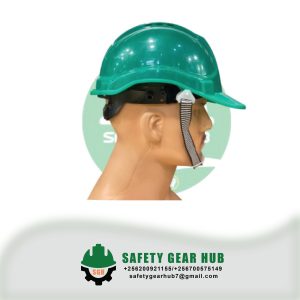 Green Heavy Duty Safety Helmets