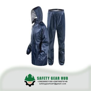 Navy Blue rain suit