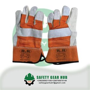 Heavy Duty Construction Safety Gloves (10.5 Inches)
