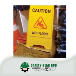 wet floor caution sign