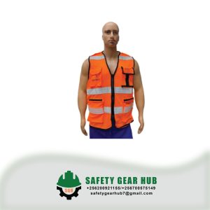 Hi Vis Class 2 Reflector Vest (Heavy Meshed)