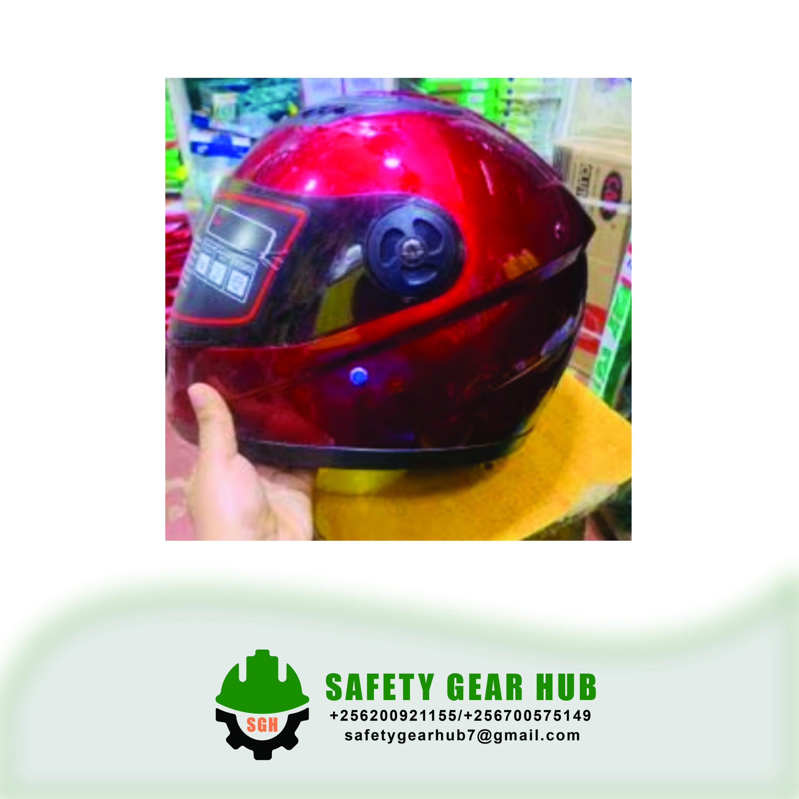 full face motorists` helmet