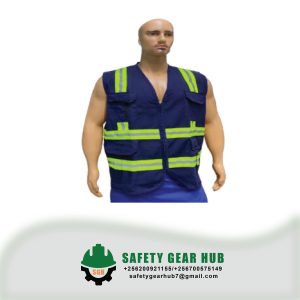 Navy Blue Reflector Jacket