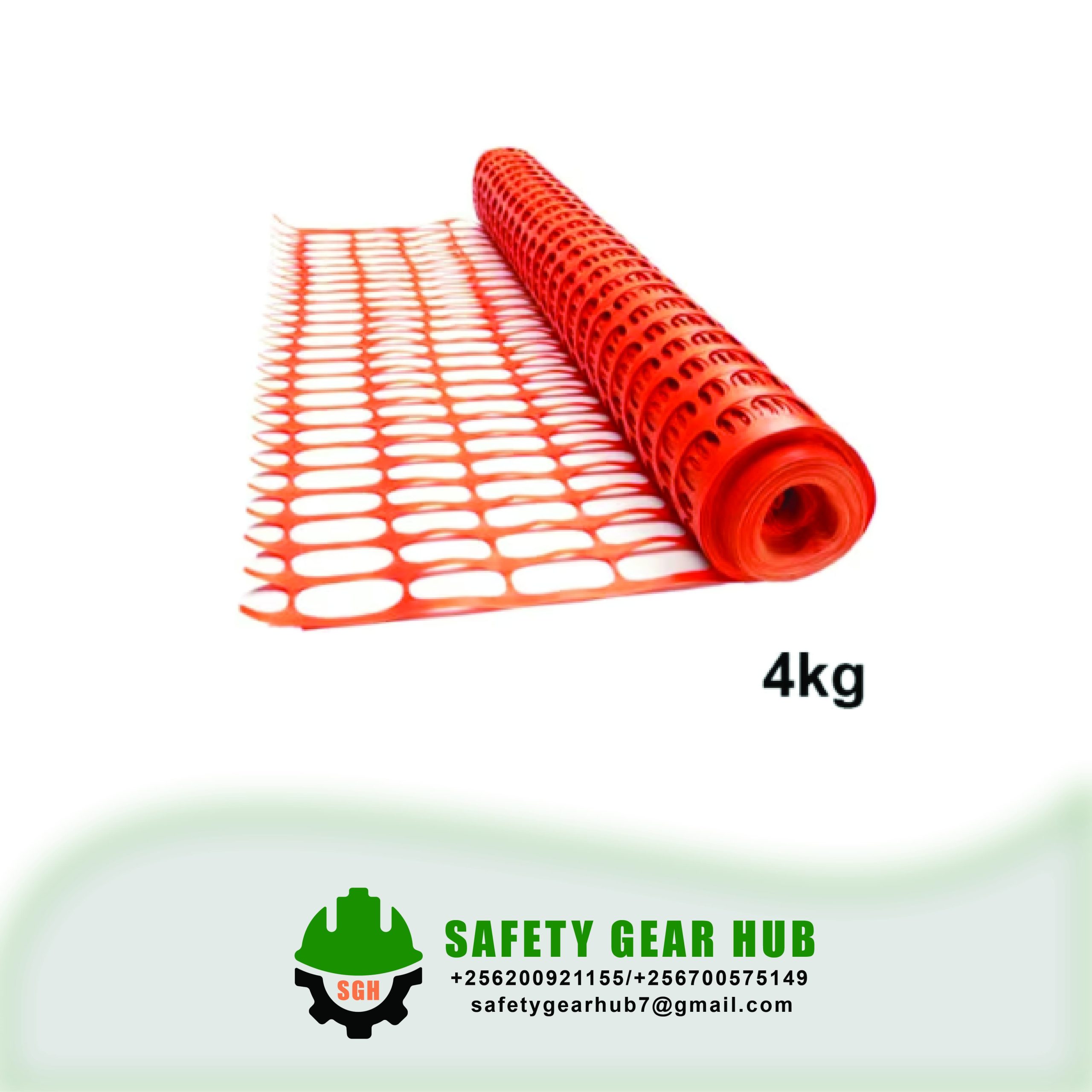 Orange Barrier Mesh 50m Roll