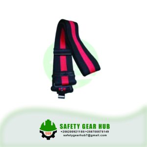 Black Security Belt with Red Stripe