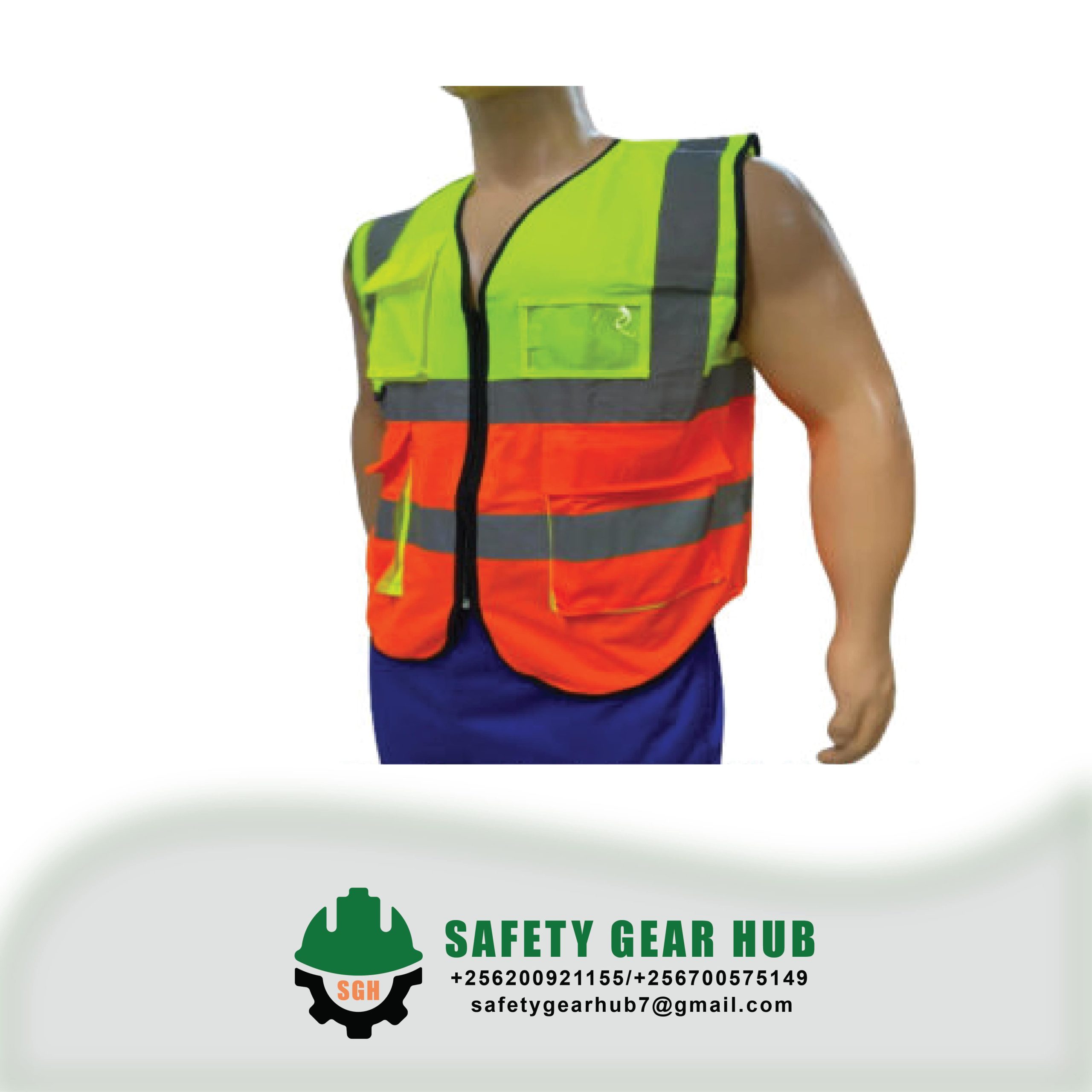 2 Color Class 2 Executive Vests (190Gsm)