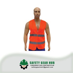 Orange Lightweight Reflector Vest