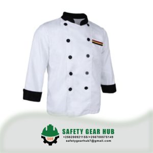 White Cotton Chef Jacket