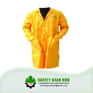 Food handling dust coats yellow