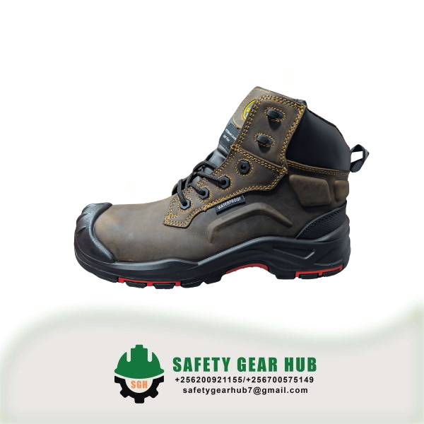 Safetoe Safety Shoes-BROWN