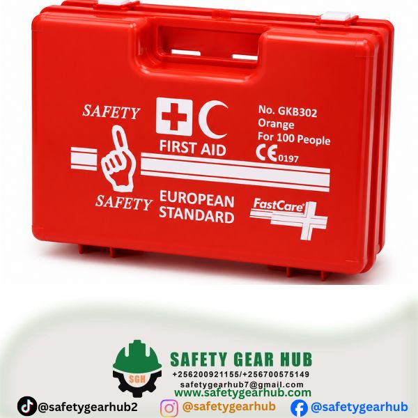 FIRST AID KIT FOR 100 PEOPLE RED BOX - Image 4