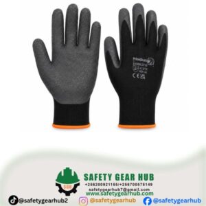 Black and Grey Gloves
