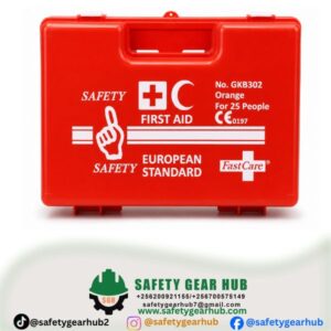 FIRST AID KIT FOR 25 PEOPLE RED BOX