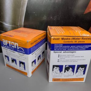 Afton Safety Water-Resistant Dust Masks